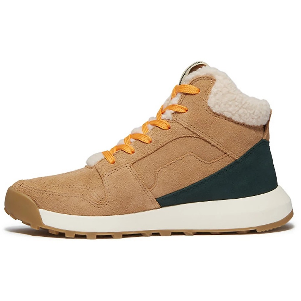 Timberland® (Women's 8.5) Retro Swift™ Sherpa Suede Shoes in Khaki - $110 - Picture 3 of 9